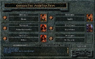 Character Arbitration