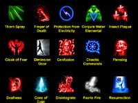 Icewind Dale II Spell Icons